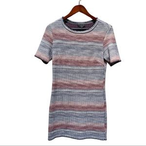 Topshop Knit Short Sleeve Dress Size 6